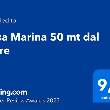 Apartment Casa Marina 50 Mt Dal Mare