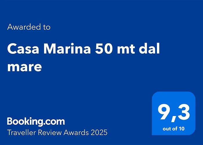 Lägenhet Casa Marina 50 Mt Dal Mare